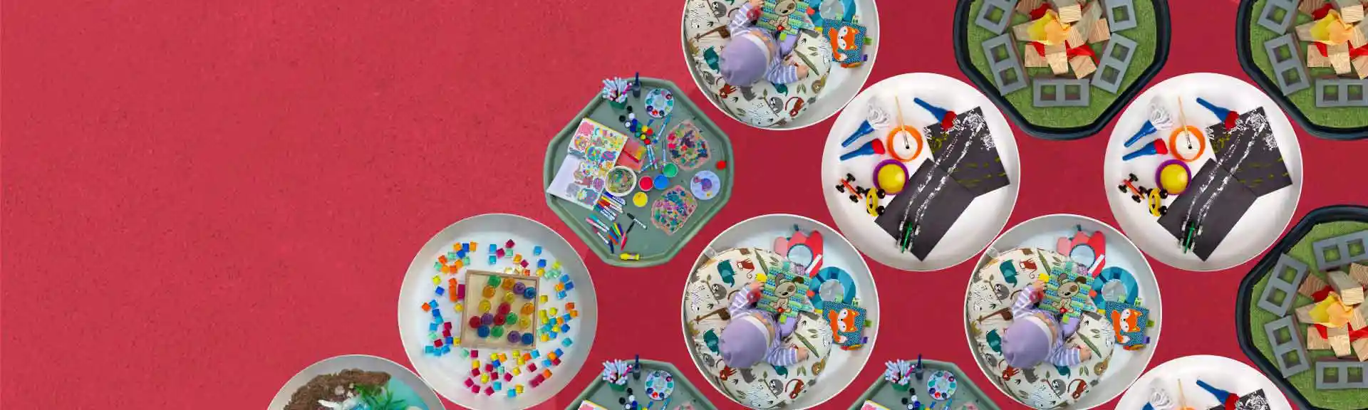 Tuff Trays for early childhood and preschool sensory play