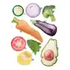 Picture Perfect Play Food Set
