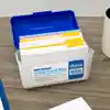 3" x 5" Index Card Box, Assorted Colors