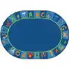 A To Z Animals Classroom Rug