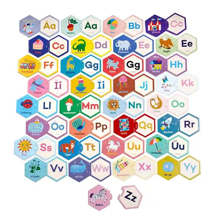 Alphabet Puzzle Pairs