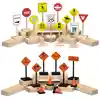 Becker's Bilingual Construction & Road Sign Set