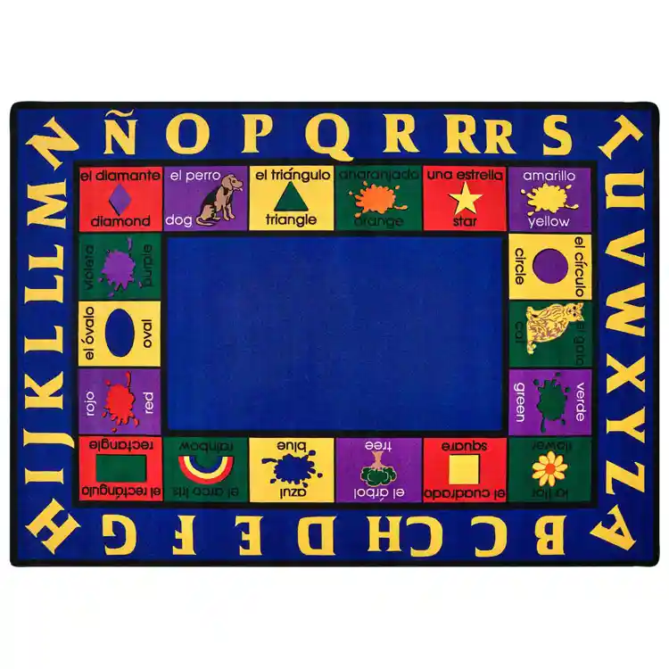 Bilingual Classroom Rug