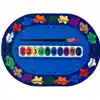 Bilingual Paint By Numero Classroom Rug