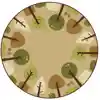 KIDSoft™ Tranquil Trees Rug