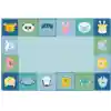 KIDSoft™ Baby Animals Border Rug