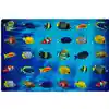 Pixel Perfect™ Friendly Fish Seating Rug