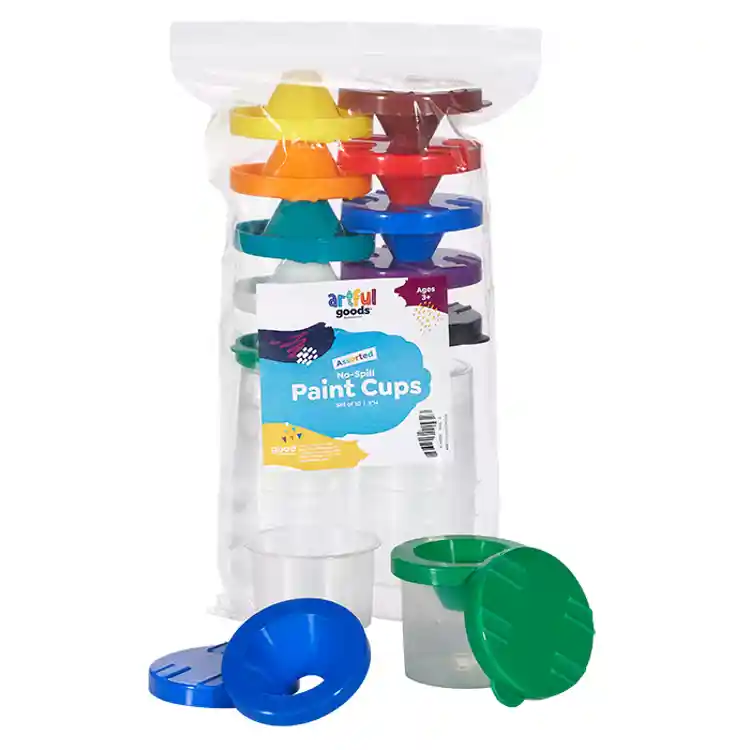 Paint Pot & Brush Set