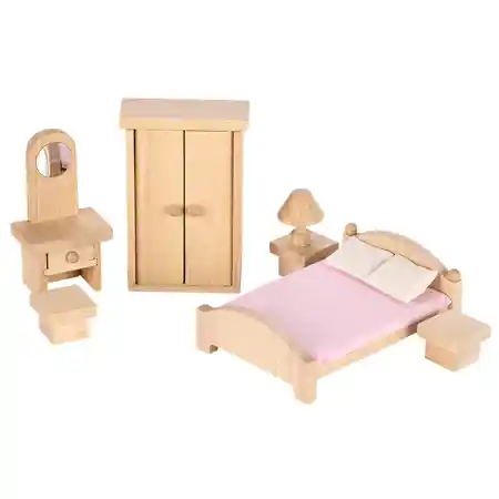 Classic Bedroom Dollhouse Furniture