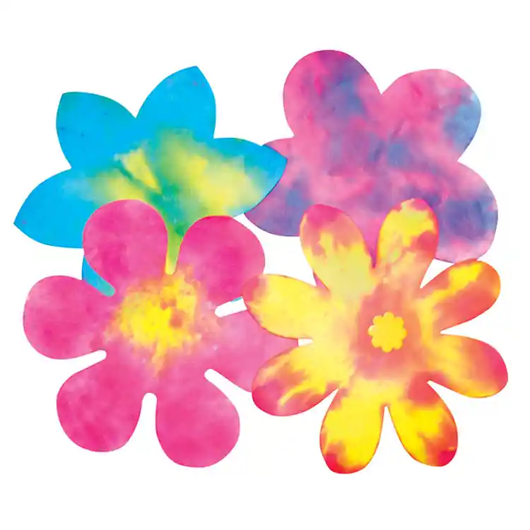 Color Diffusing Paper Shapes Class Set