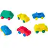 Indestructible Flexible Vehicles, Set of 6