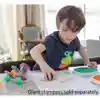Jumbo Circular Washable Stamp Pads, Set of 10