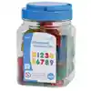 Jumbo See-Thru Letters & Numbers Set