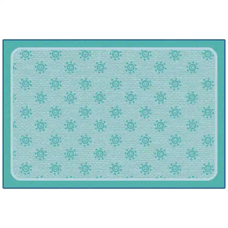 KID$ Value Classroom Rugs™, Sunshine Flowers