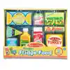 Wooden Fridge & Pantry Foods Set
