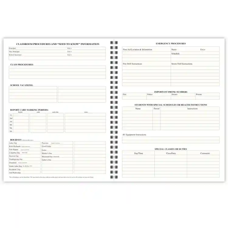 Lesson Plan Book