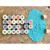 Lowercase Alphabet Stamping Stones