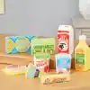 Melissa & Doug Wooden Fridge Food Set