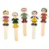 People Shaped Wood Craft Sticks