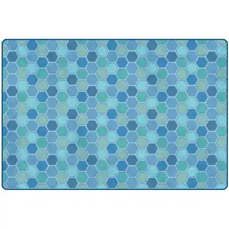Pixel Perfect™ Honeycomb Pattern Rug