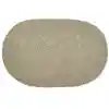 Braided Bayleaf  Oval Rug
