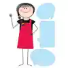 Stick Kids All Are Welcome Bulletin Board Set