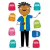 Stick Kids All Are Welcome Bulletin Board Set