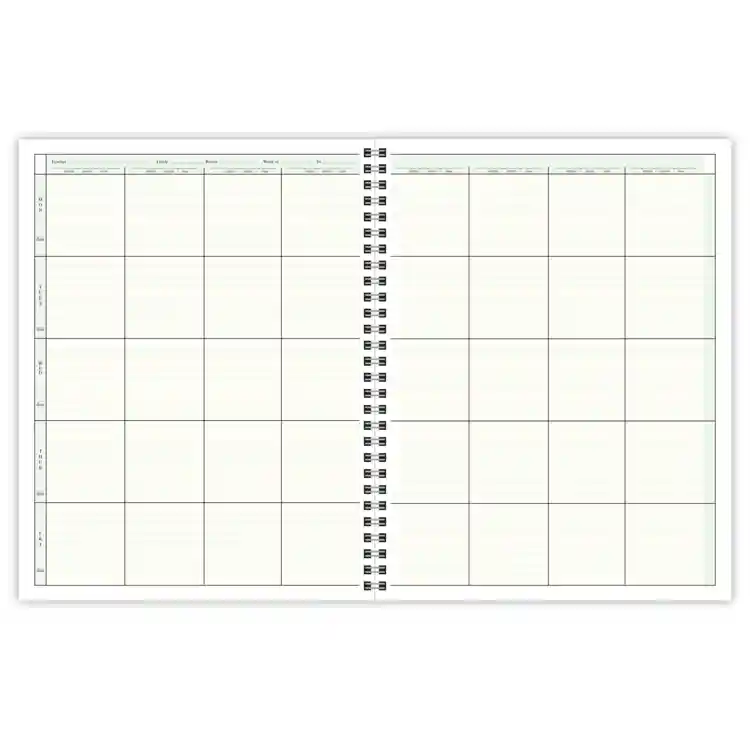 Teacher's Plan Book