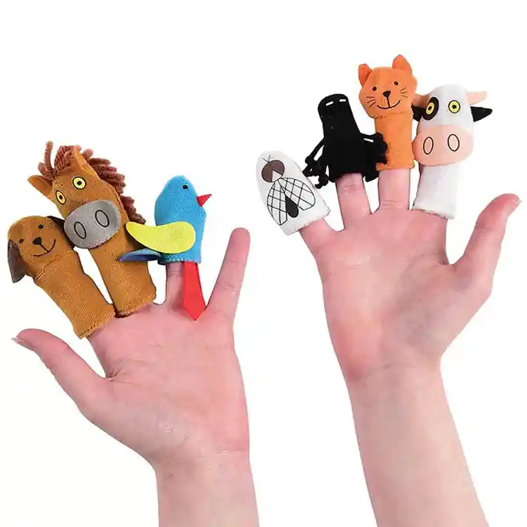 There Was An Old Lady Who Swallowed A Fly Storytelling Props