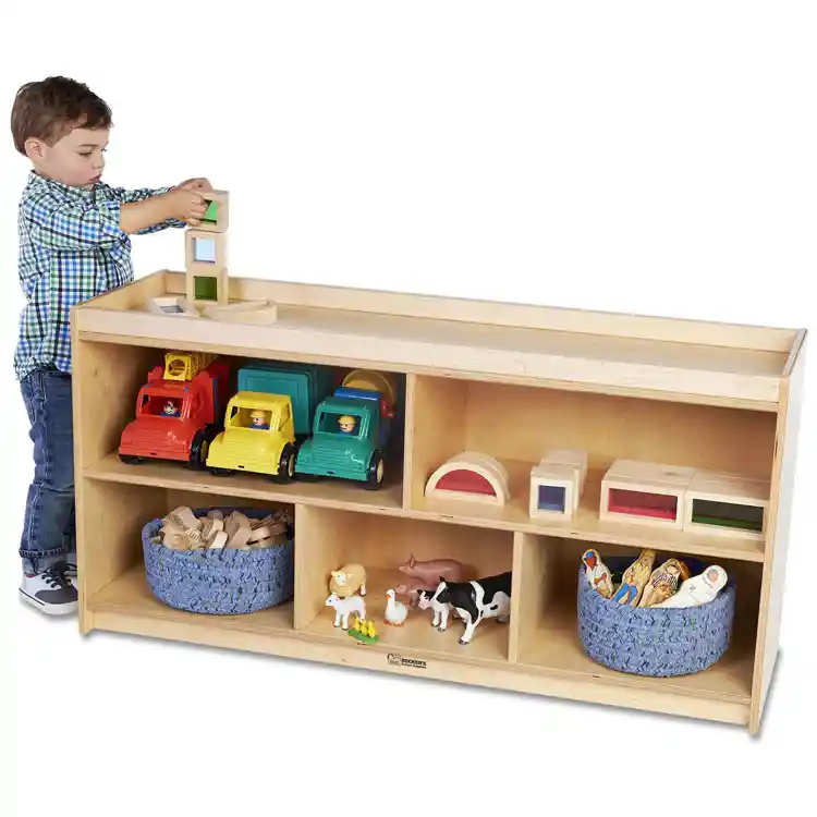 Becker's Infant & Toddler Storage Shelf, Hidden Hardware