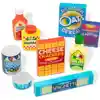 Wooden Fridge & Pantry Foods Set