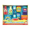 Wooden Fridge & Pantry Foods Set
