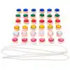 Wooden Lacing Jewels