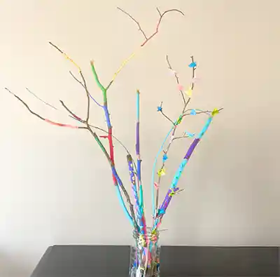 Bright & Beautiful Branches Art Activity