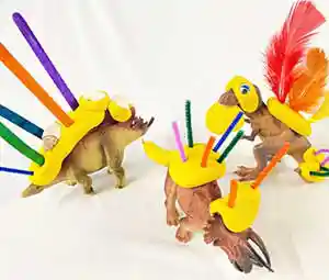 Dough & Dino Process Art