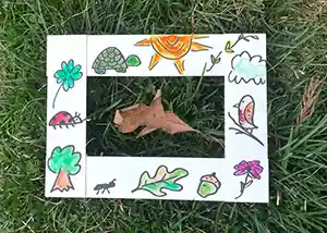 Nature Viewer Leaf Frame