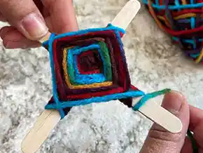 Woven Shapes Art Activity