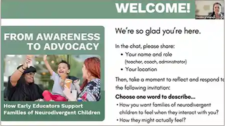 From Awareness to Advocacy Webinar Video
