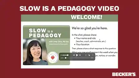 Slow Pedagogy Webinar Video